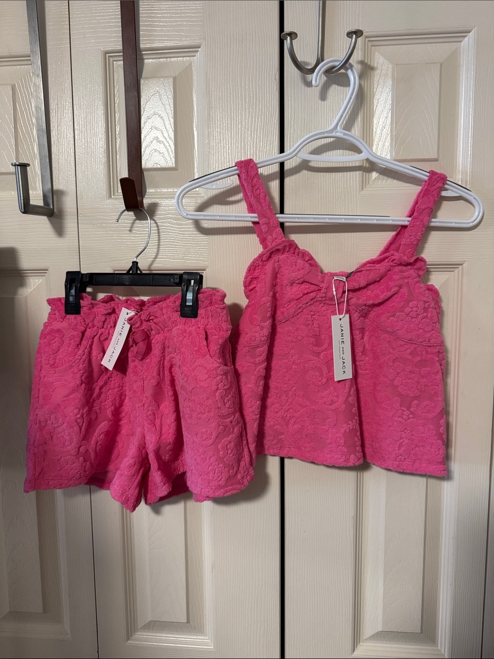 Hot Pink Tank & Shorts Set Janie and Jack